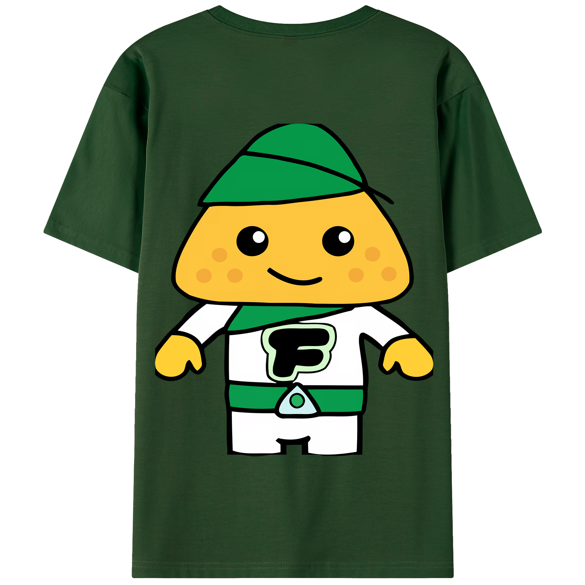 （画像用） アンパンマン Anpanman 綿100％半袖Tシャツ（背面プリント）